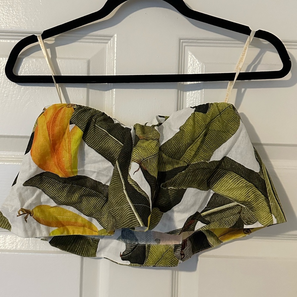 Farm Rio Banana Crop Top